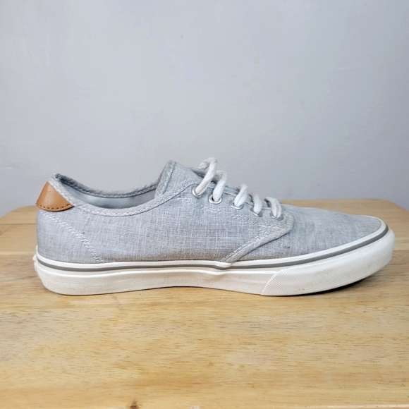 VANS Ortholite Sneakers, Heather Gray w/ Leather Accent, Womens Size : 9.5 - Picture 7 of 15